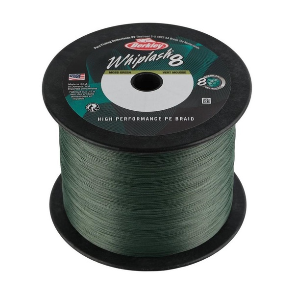 Berkley Whiplash 8 Braided Line Green 2000m