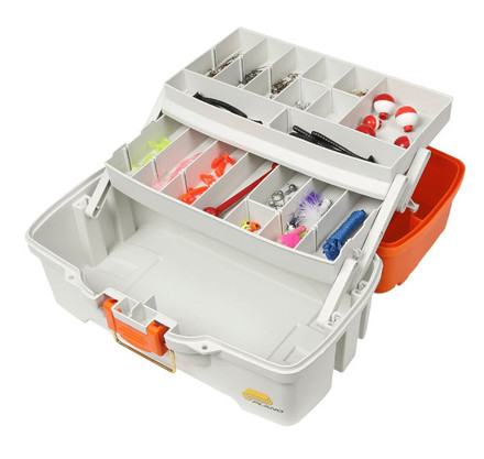 Plano Two-Tray Tackle Box (150 pieces)