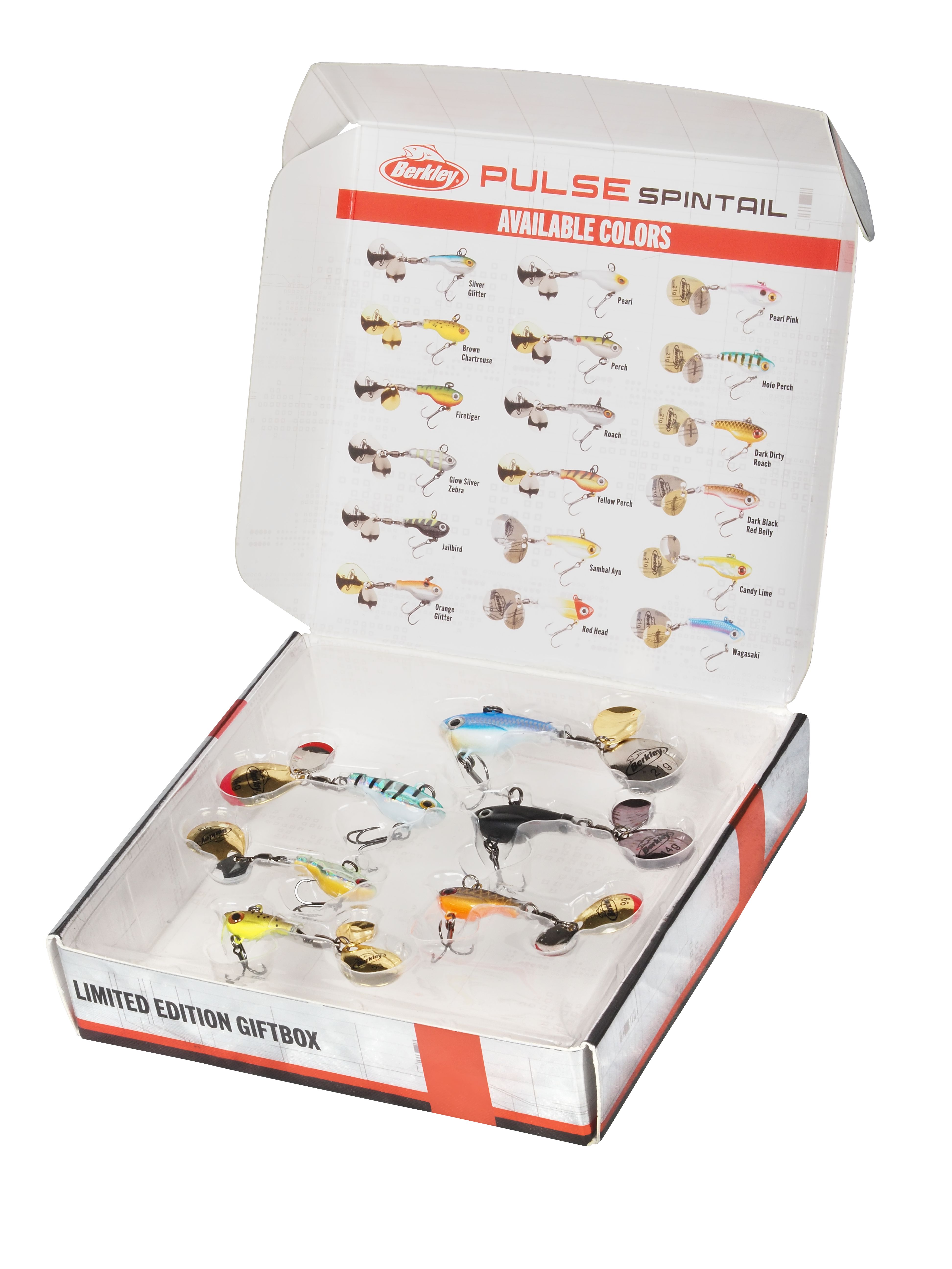 Berkley Pulse Spintail Lure Gift Box Limited Edition 2022 (6 pieces)