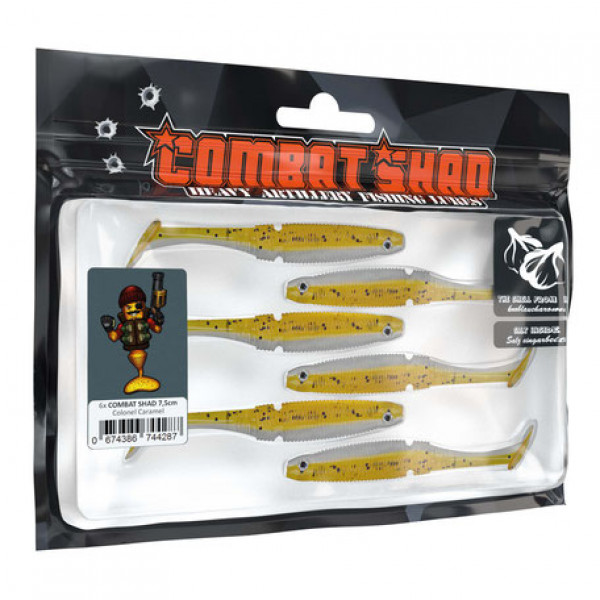 Combat Shad 7,5cm (6 pieces)