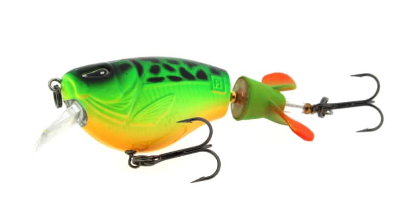 Rozemeijer Fat Dizzy Lure 9cm (23g) - Speckled Fire Tiger