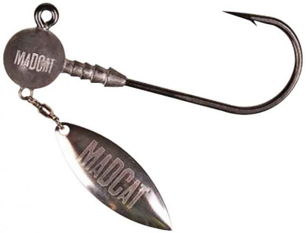 Madcat Jighead With Spinner Blade, 2 pcs!