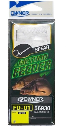 Owner 50188-FD01 Spear Feeder Rigs (10cm) (6 pieces)