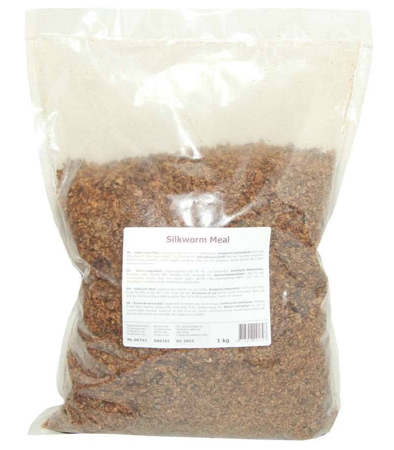 Vivani Dried Silkworm Meal - 1 kg