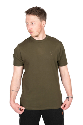 Fox Khaki Large Print T-Shirt