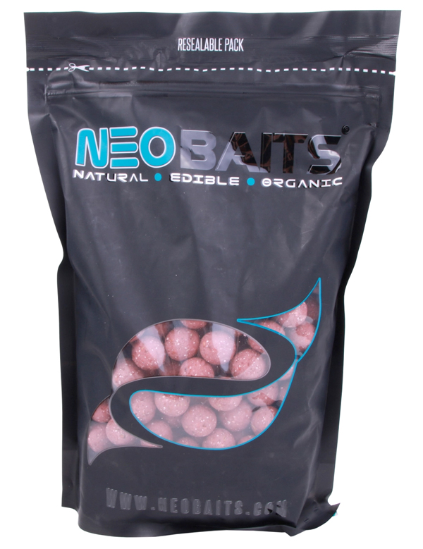 Carp Tacklebox, packed with end-tackle from well-known top brands! - Neobaits Readymades 20 mm 1 kg Spicy Fish