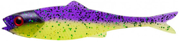 LMAB Finesse Filet 15 cm, 3 pcs! - Purple Rave