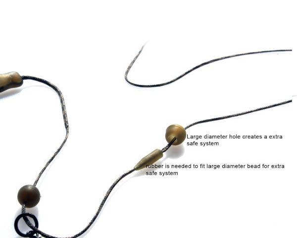 PB Products Ready2Go Silk Ray Naked Chod/Heli Leader 90cm (2 pieces)