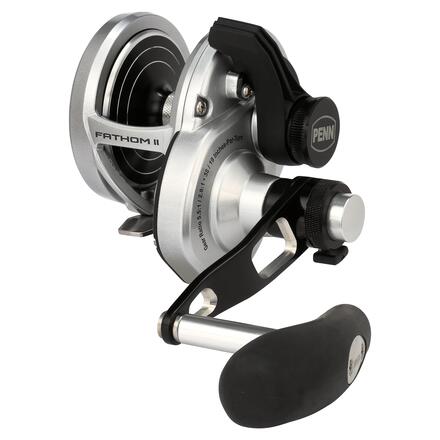 Penn Fathom® II Lever Drag 2 Speed Marine Fishing Reel LH