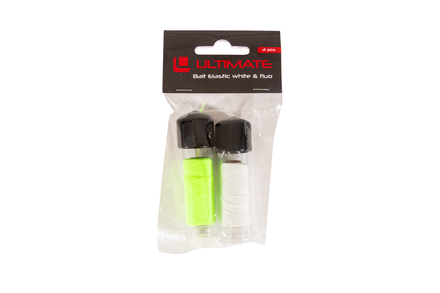 Ultimate Bait Elastic White & Fluo (2 pieces)