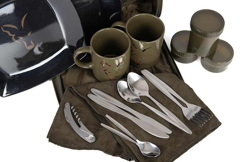 Fox Camolite 2 Person Dinner Set