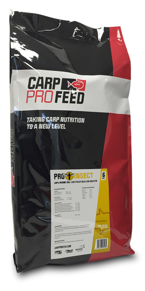 Carp Pro Insect 6mm Marine Free Pellets (10kg)