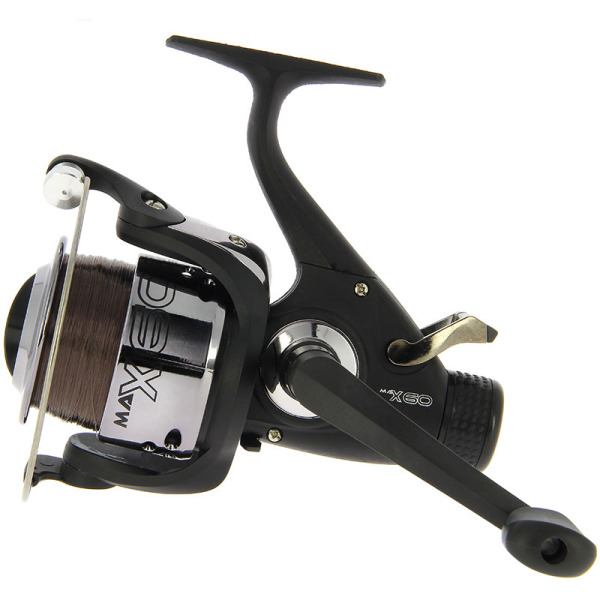 Angling Pursuits Max 'Carp Runner' Freespool Reel, spooled with 8lb line