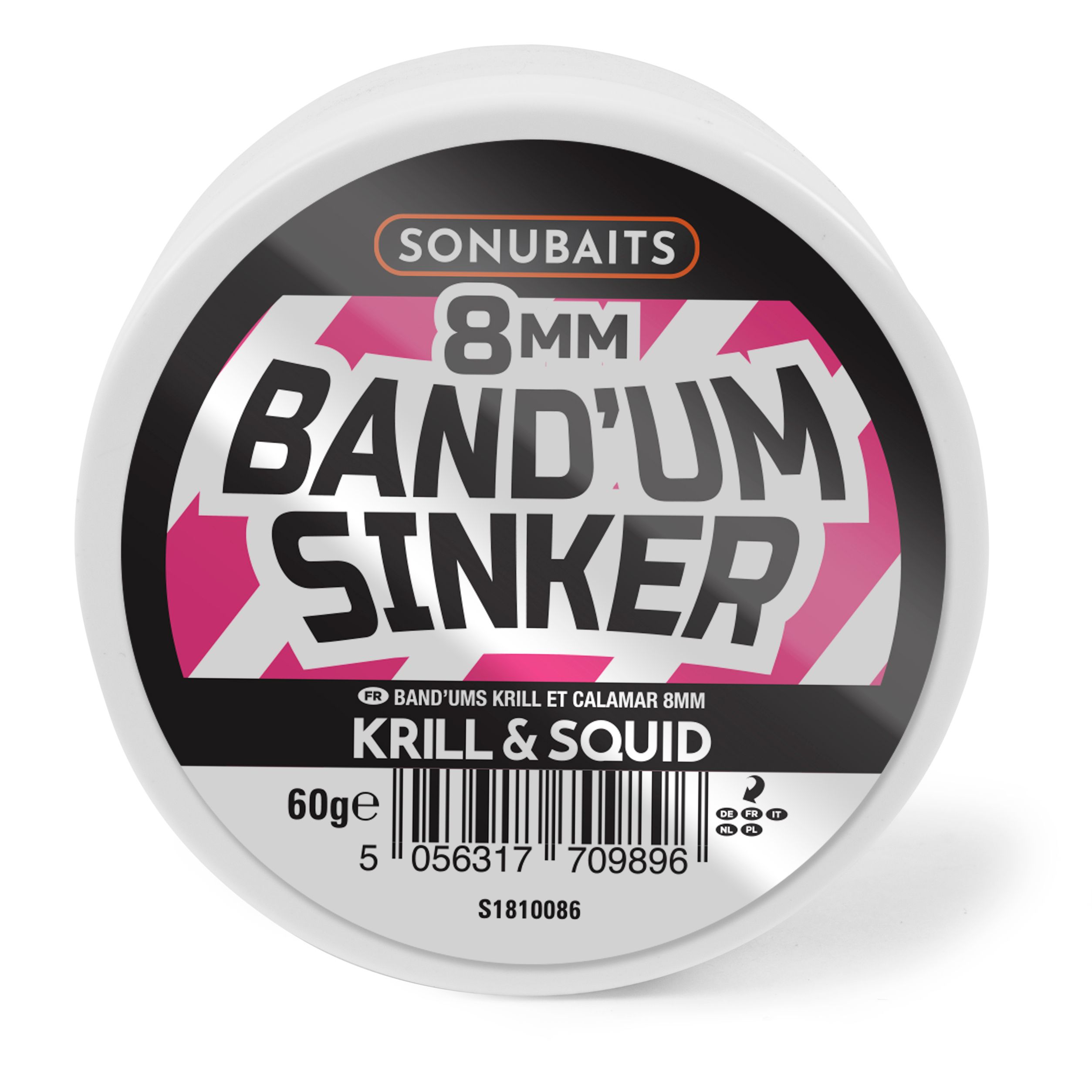 Sonubaits Band'um Sinker Whitefish Boilies 8mm - Krill & Squid