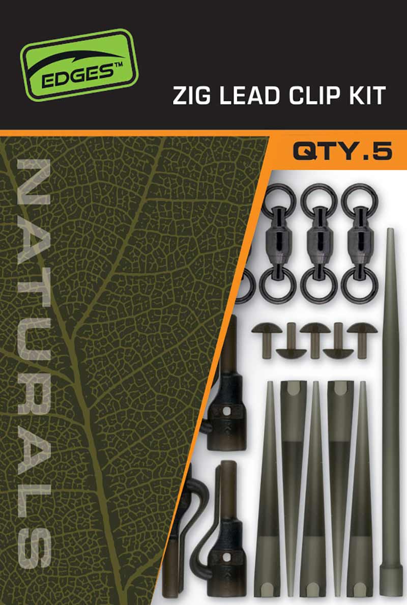 Fox Naturals Zig Lead Clip Kit (5 pieces)