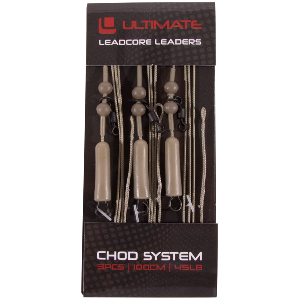 Ultimate Leadcore Leader with Chod System, 3 pieces