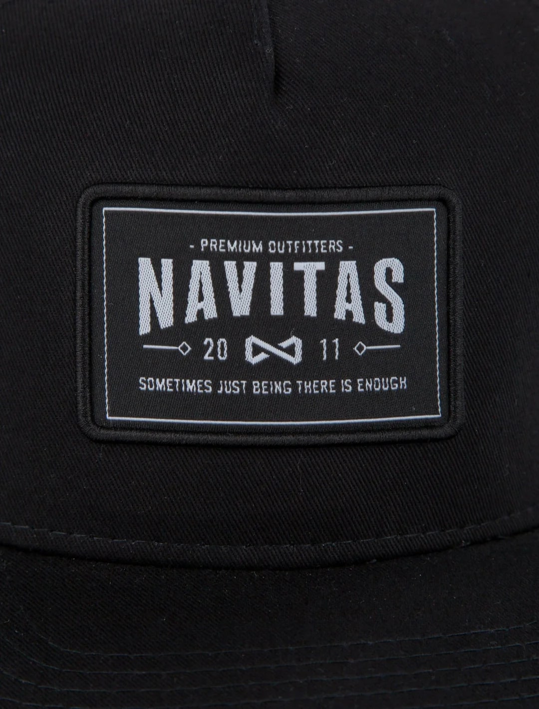 Navitas MFG Snapback Black Cap