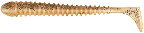 Jackson The Worm 15 cm, 4 pcs! - Gold Glitter