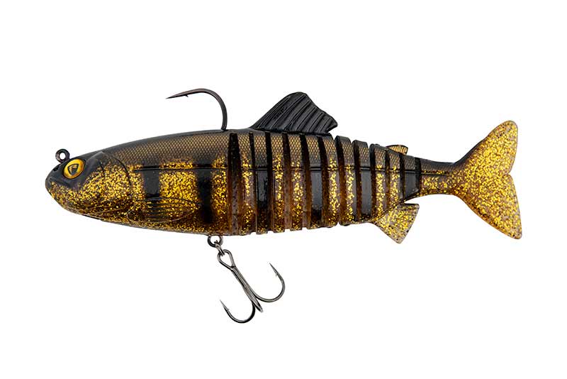 Fox Rage Jointed Replicant Swimbait 18cm (80g) - Golden Perch