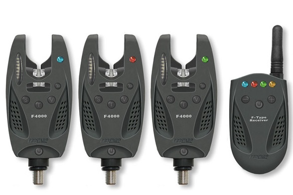 Cormoran Pro Carp F-4000 Wireless Bite Indicator Set (excl. batteries)