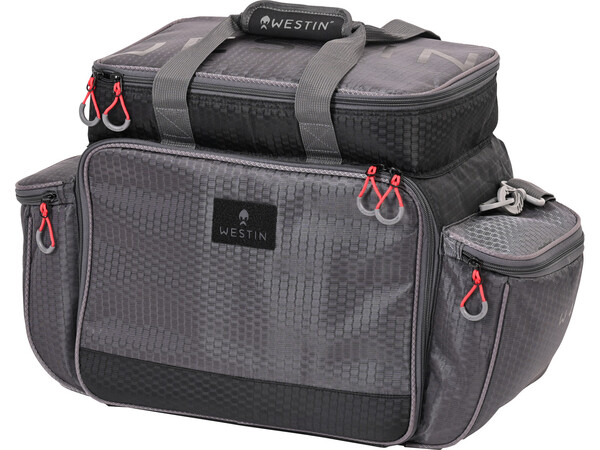 Westin W4 Master Lure Bag Titanium Black (Incl. 5 Tackle Boxes)