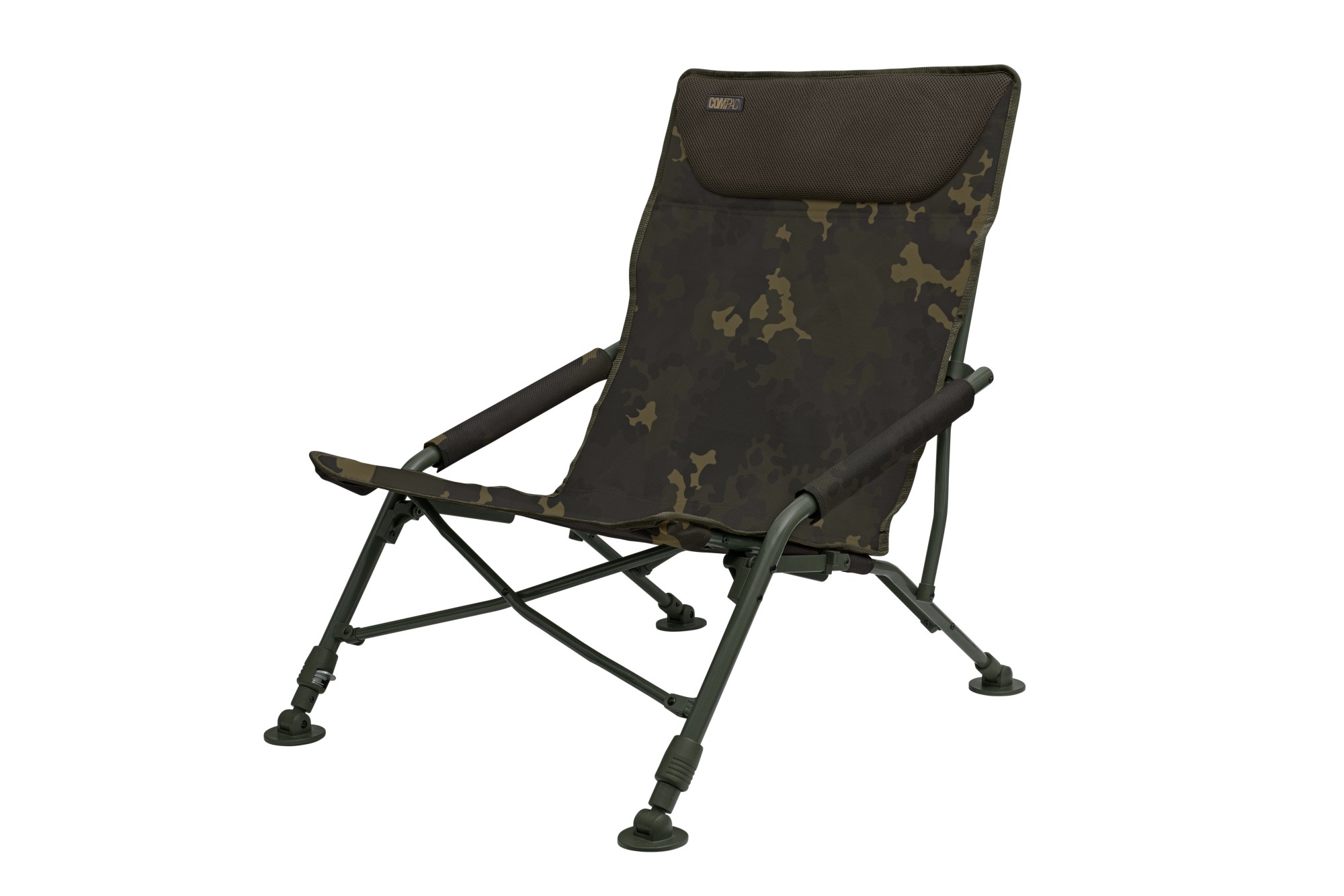 Korda Compac Low Chair Dark Kamo