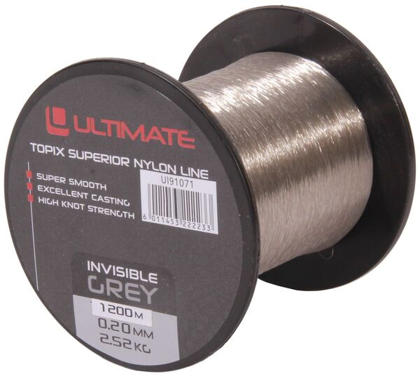 Ultimate Topix Nylon Invisible Grey (1200m)