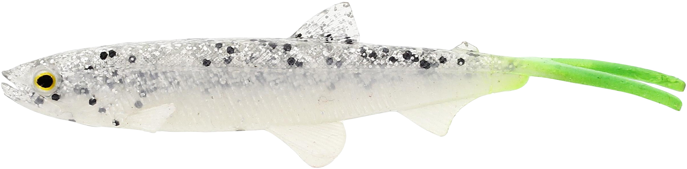 Westin Hypoteez V-Tail Shad Box 10cm 5g (40 pieces) - Green Tail Shiner