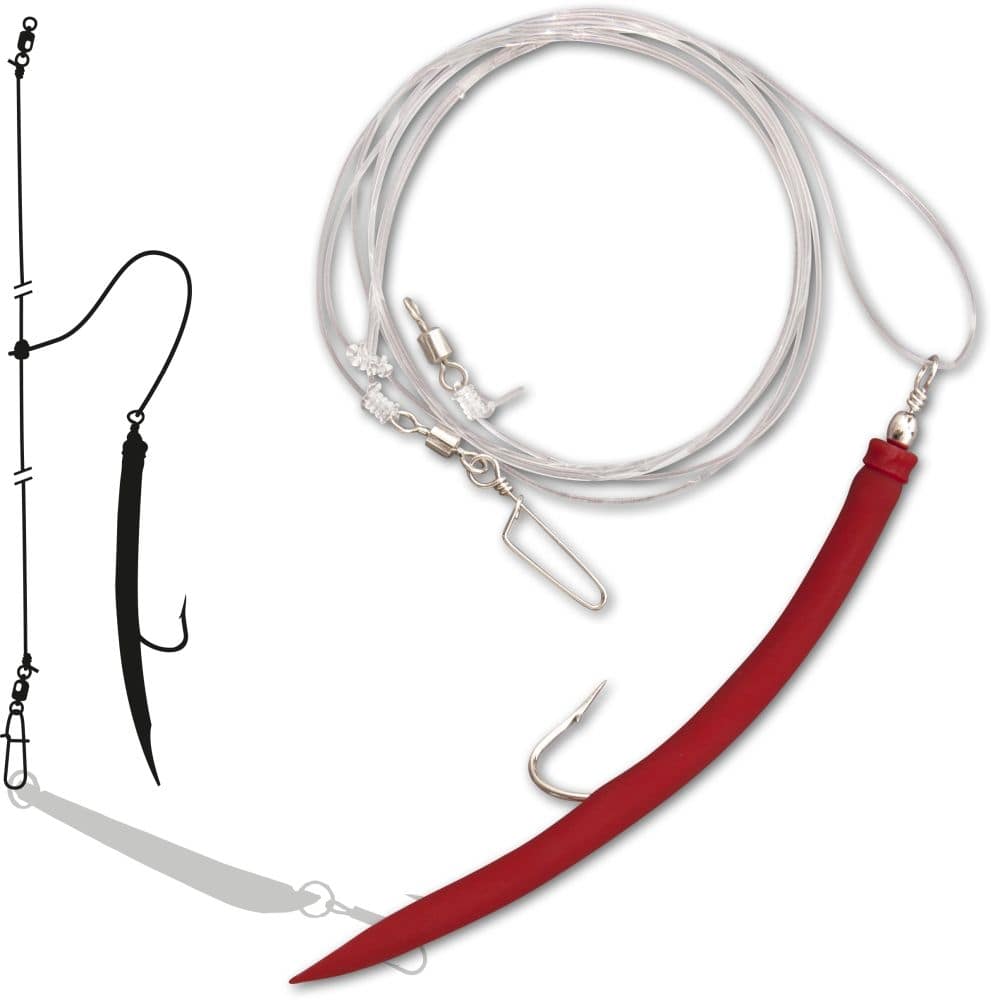 Zebco Z-Sea Cod Rig 8/0 Seafishing Leader - Red