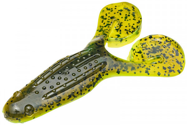 Strike King Rage Toad 10cm, 6 pieces! - Green Pumpkin Chartreuse Laminate