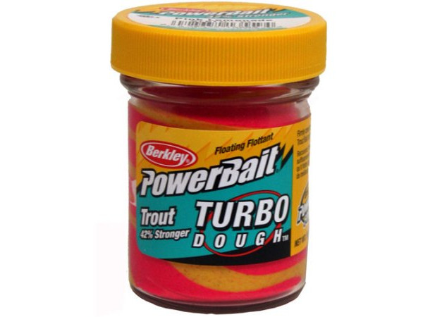 Berkley Powerbait Turbo Dough and Turbo Dough Glow (available in 11 variants)
