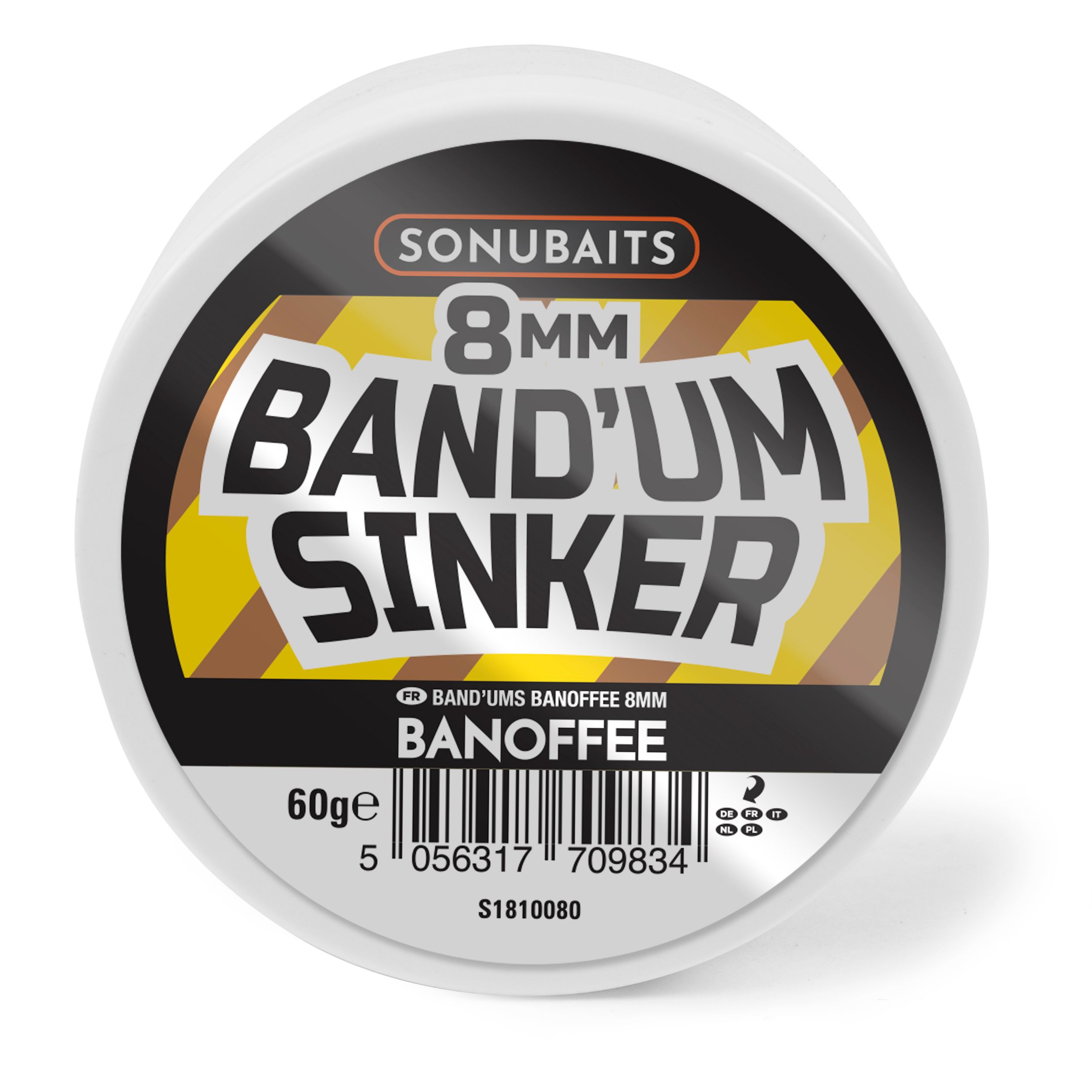 Sonubaits Band'um Sinker Whitefish Boilies 8mm - Banoffee