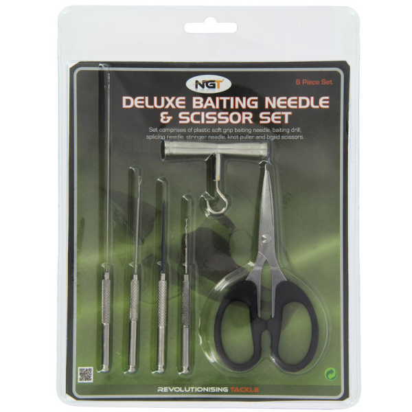 6-piece Baiting tool set Deluxe Stainless Steel