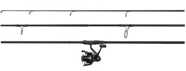 DAM Charger Carp Rod 12ft 3.25lb (3-pieces) + 8000FD Carp Reel Combo