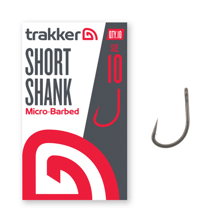 Trakker Short Shank Hooks Micro Barbed (10 pieces)