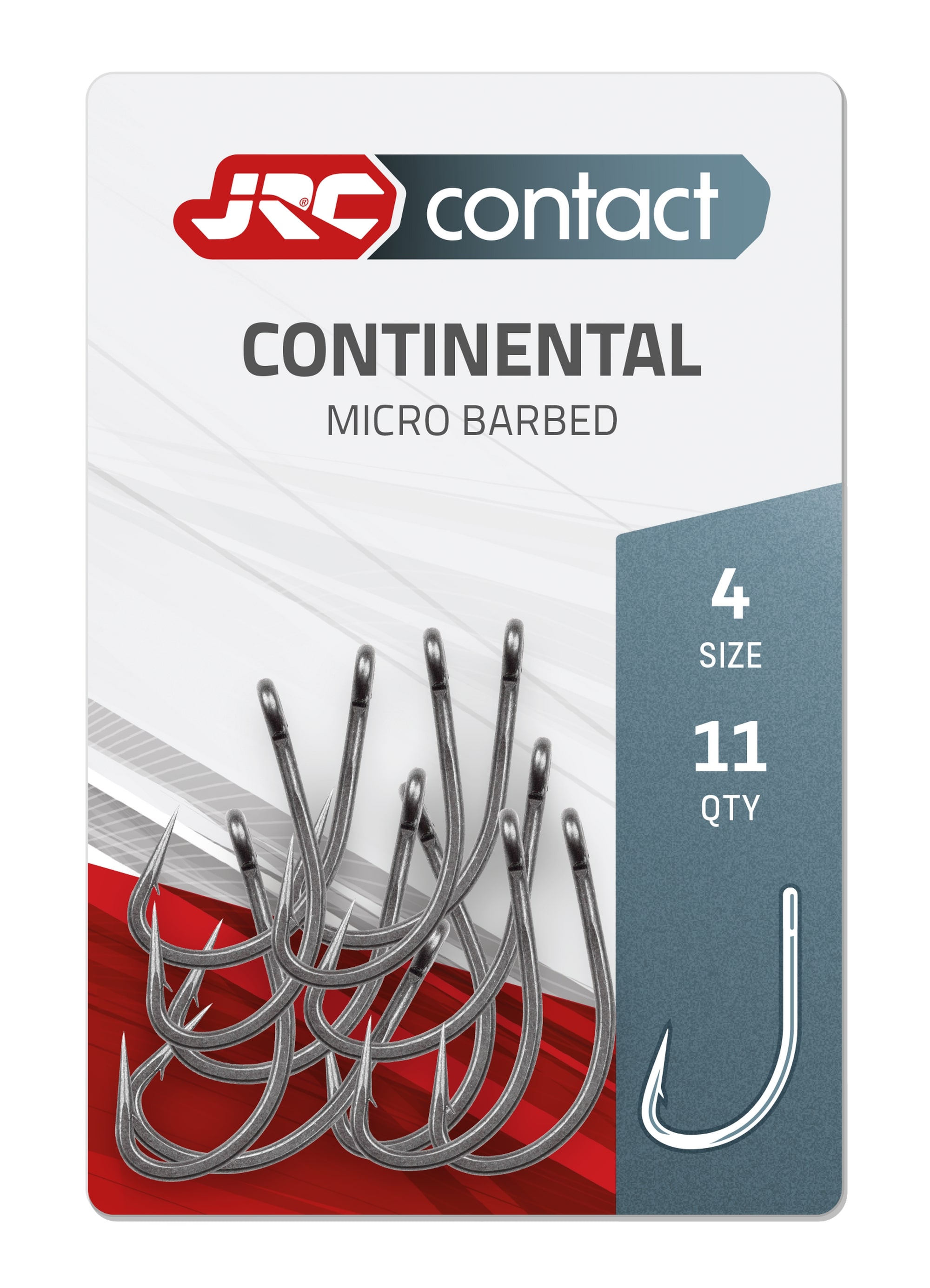 JRC Continental Carp Hook (11 pieces)