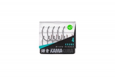 Korda Kamakura Krank Carp Hooks Barbless Size 4 (10pcs)