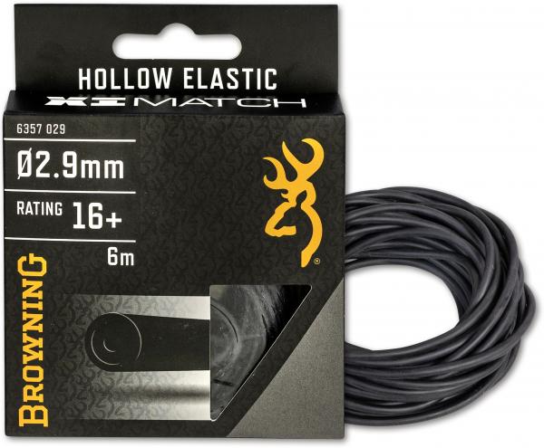 Browning Xi-Match Hollow Elastic (6m) - 2,9mm (Black)