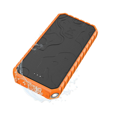 Xtorm Rugged Powerbank 20.000mAh (Waterproof with Flashlight)