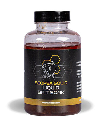 Nash Scopex Squid Bait Soak Liquid (250ml)