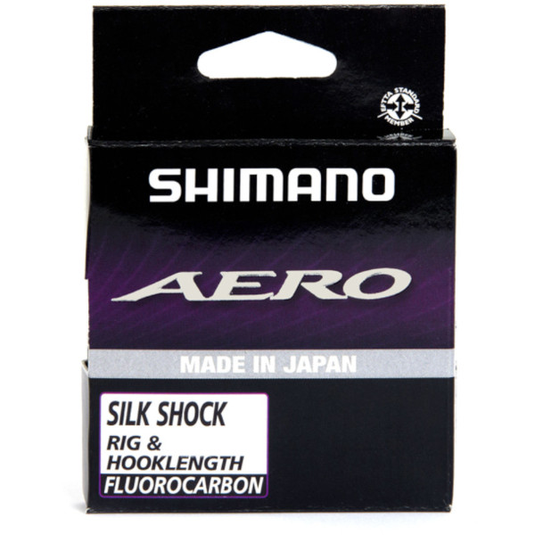 Shimano Aero Silk Shock Fluoro Rig/H.L 50m (multiple options)