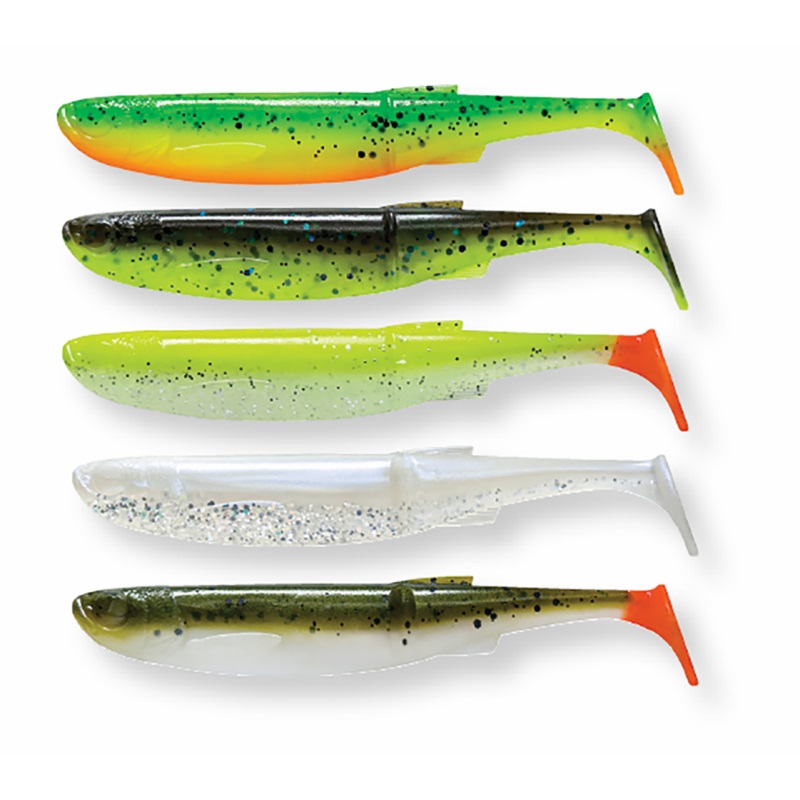 Savage Gear Craft Bleak Shad 8.5cm (5 pieces) - Dark Water Mix