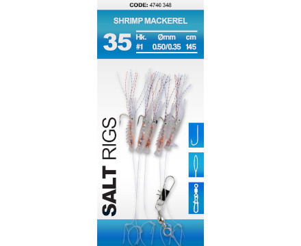 Spro Salt Rig 35 Shrimp Mackerel #1