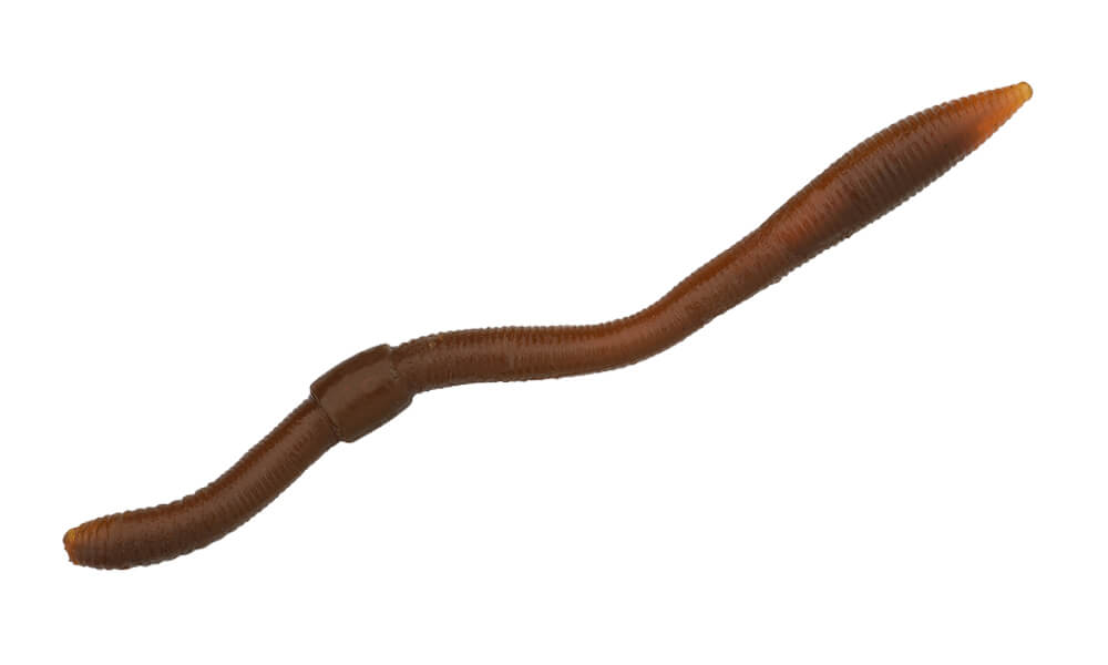 Spro Freestyle Twitch Worm 10.6cm 2g (8 pieces) - Natural Brown