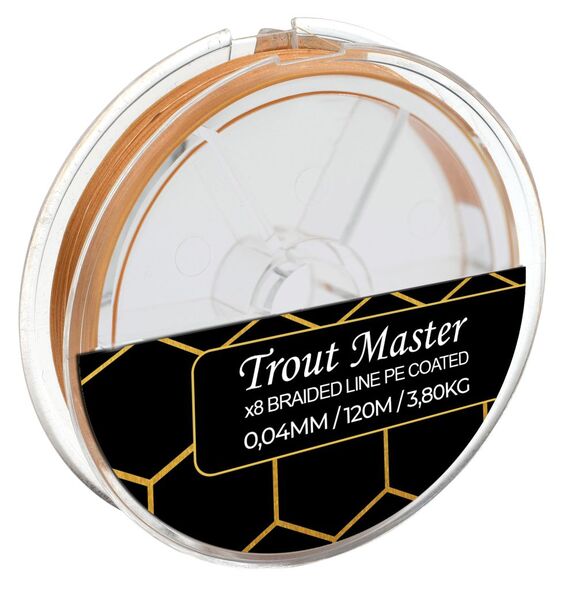 Spro Trout Master Fine Gold X8 PE Braided Line (120m)