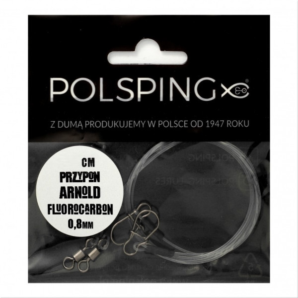 Polsping Arnold Fluorocarbon Leader 1mm (2 pieces)