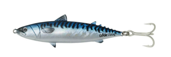 Dam Salt-X Mackerel Pilk 11 cm 100 g (multiple options) - Blue UV