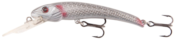 Predator Lure Box 3 (98-pieces!) - Korum Snapper Deep Minnow 10cm 15gr Silverfish