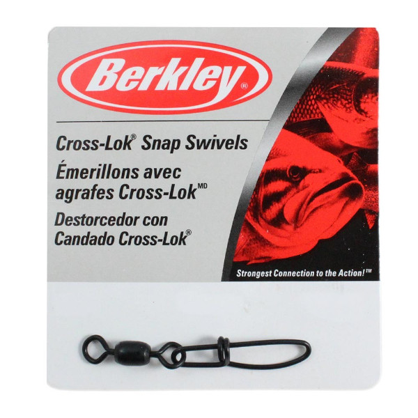 Berkley Mc Mahon Cross-Lock Snap/Swivels Size 10