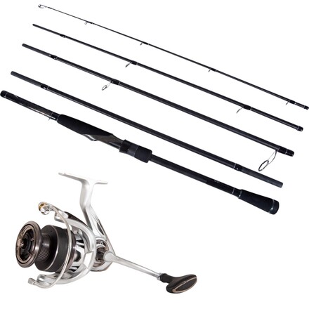 Ultimate Quest Spin Travel Fishing Set